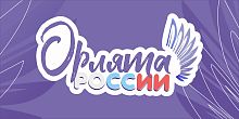 Табличка на дверь ОРЛЯТА РОССИИ (Фиолетовая), 0,3*0,15м