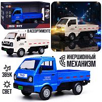 Машина "Пикап" 1:16, свет, звук, в коробке