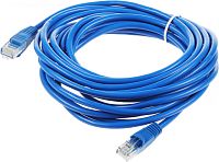 Патч-корд cat.5E molded 5м синий RJ-45 (m)-RJ-45 (m)