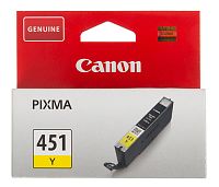 Картридж струйный Canon CLI-451Y