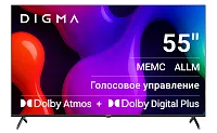 Телевизор QLED Digma 55" DM-LED55UQB31