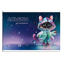 Альбом для рисования 12л. "Котенок" А4 100 г/м²
