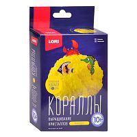 Выращивание кристаллов. Кораллы "Желтый коралл"