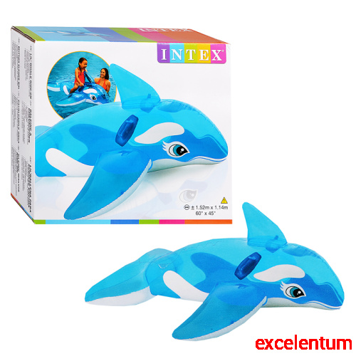 Игрушка для плавания «Кит», 152 х 114 см, от 3 лет, 58523NP INTEX