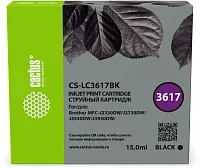 Картридж струйный Cactus CS-LC3617BK