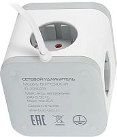 Сетевой удлинитель Buro BU-PC3.1UС-W
