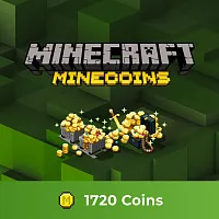Карта оплаты пополнение игровой валюты Microsoft Minecraft 1720