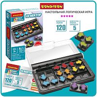 Игра настольная логическая БондиЛогика "IQ-Вектор"