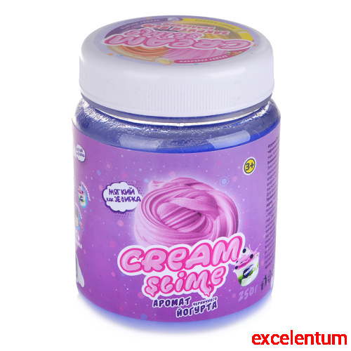 Игрушка Cream-Slime с ароматом черничного йогурта, 250 г