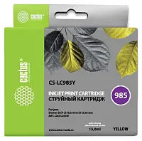Картридж струйный Cactus CS-LC985Y