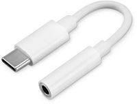 Переходник Buro BHP TPC-JCK Jack 3.5 (f)-USB Type-C (m) белый