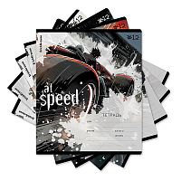 Тетрадь 12л. клетка "Big Wheels"