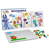 Мозаика с картинками (диаметр 13мм/110 деталей) "Цветняшки"