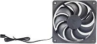 Вентилятор для корпуса Digma  DFAN140PWM-1BK