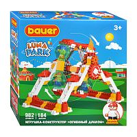 Конструктор 982 STEM Luna Park Аттракцион Огненный Дракон 3+