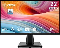 Монитор MSI 21.5" Pro MP225 E12L черный IPS LED 16:9 HDMI матовая 1300:1 300cd 178гр/178гр 1920x1080 120Hz VGA FHD 2.42кг