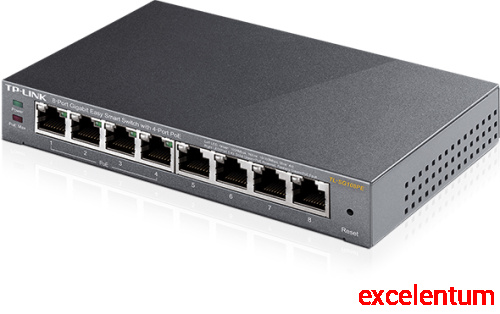 Коммутатор TP-Link TL-SG108PE фото 2 Коммутатор TP-Link TL-SG108PE фото 2