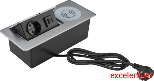 Розетка Cactus  CS-SOCKET-USBA/C-WLESS