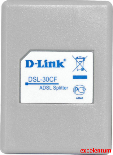 Сплиттер DialUp D-Link DSL-30CF/RS