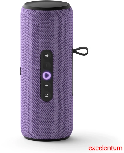 Умная колонка Yandex Стрит Алиса фиолетовый 30W 2.0 BT/Wi-Fi 10м 3300mAh (YNDX-00030VIO)