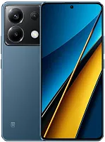 Смартфон Xiaomi Poco X6 5G 256Gb 8Gb синий моноблок 3G 4G 2Sim 6.67" 1220x2712 Android 13 64Mpix 802.11 a/b/g/n/ac NFC GPS GSM900/1800 GSM1900 Protect A-GPS