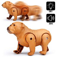 Интерактивная игрушка "Собака. Бульдог" в пакете
