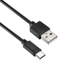 Кабель Digma TYPE-C-1.2M-BLK USB (m)-USB Type-C (m) 1.2м черный