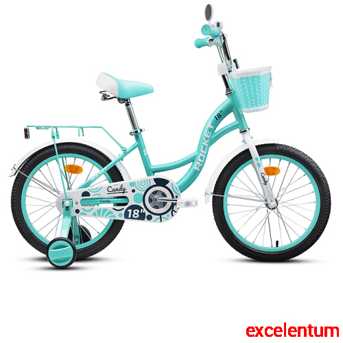 Велосипед 18" Rocket Candy, цвет мятный