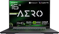Ноутбук Gigabyte Aero X16 1WH Ryzen AI 7 350 32Gb SSD1Tb NVIDIA GeForce RTX 5070 8Gb 16" IPS QHD+ (2560x1600) Windows 11 Home Multi Language silver WiFi BT Cam (1WH93EEC64DH)