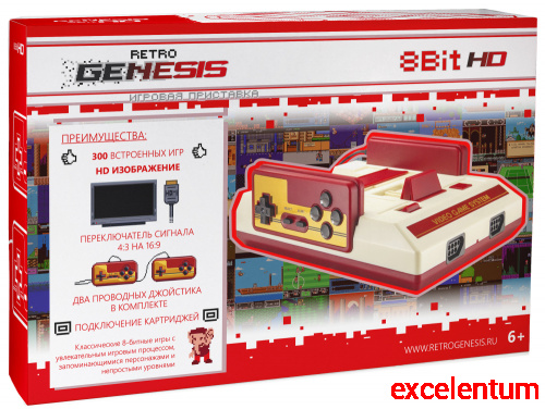 Игровая консоль Retro Genesis 8 bit HD фото 2 Игровая консоль Retro Genesis 8 bit HD фото 2