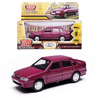 Машина металл Ваз-2115 "Самара" длина 12 см, двери, вишневый