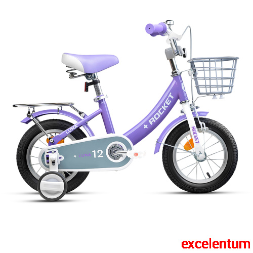 Велосипед 12" Rocket Luna, цвет сиреневый