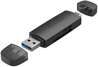 Устройство чтения карт памяти USB 3.0/Type C/OTG Vention CLKB0
