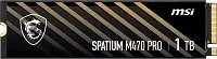 Накопитель SSD MSI PCIe 4.0 x4 1TB S78-440L0J0-P83 M470 Pro