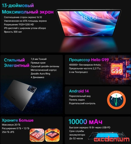 Планшет Teclast T65Max фото 3