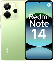 Смартфон Xiaomi Redmi Note 14 256Gb 8Gb зеленый моноблок 3G 4G 2Sim 6.67" 1080x2400 Android 14 108Mpix 802.11 a/b/g/n/ac NFC GPS GSM900/1800 GSM1900 Protect A-GPS microSD max1024Gb