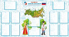 Комплект стендов для школы РОССИЙСКОЕ ДВИЖЕНИЕ ШКОЛЬНИКОВ, 1,85*1м