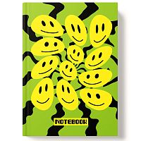 Записная книжка  80л., "Смайлы" А5