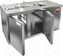 Стол охлаждаемый для салатов (саладетта)  HICOLD  SL2T-11/GN (1/6)