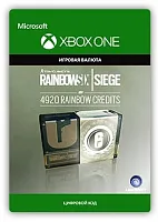 Код активации пополнение игровой валюты Microsoft Tom Clancy`s Rainbow Six Siege: 4920 Credits Xbox