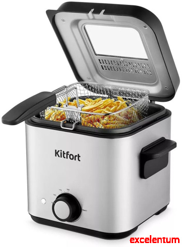 Фритюрница Kitfort КТ-4075 Фритюрница Kitfort КТ-4075