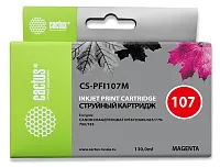 Картридж струйный Cactus CS-PFI107M