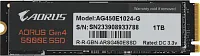 Накопитель SSD Gigabyte PCIe 4.0 x4 1TB AG450E1024-G