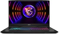 Ноутбук MSI Katana 17 B2RVEK-1618XRU Core 5 210H 16Gb SSD1Tb NVIDIA GeForce RTX4050 6Gb 17.3" IPS FHD (1920x1080) FreeDOS black WiFi BT Cam (9S7-17L591-1618)