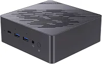 ПК Мини Chuwi AuBox Ryzen AI 9 365 (3.3) 32Gb SSD1Tb RGr Windows 11 Pro 2x2.5GbitEth WiFi BT 120W серебристый/черный