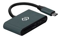 Устройство чтения карт памяти USB Type-C Digma CR-CA2512-G