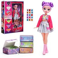 Модная кукла Glam Divas, Diamond Diva Эмили с аксессуарами, 25 см