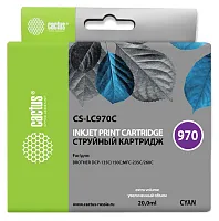 Картридж струйный Cactus CS-LC970C