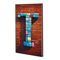 Телефонная книга с вырубкой А5, 80л. лин. Уф-лак "Буква"