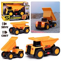 Машина  "Белаз" 1:24 (свет, звук) в коробке